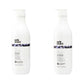 milk_shake Blonde Hair Shampoo & Conditioner Duo — 1 L + 1 L duo: shampoo and conditioner side by side, plain white background