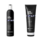 milk_shake Blonde Hair Shampoo & Conditioner Duo — 300 ml + 250 ml duo: shampoo and conditioner side by side, plain white background