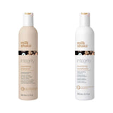 milk_shake Nourishing Shampoo & Conditioner Duo — 300 ml + 300 ml duo: shampoo and conditioner side by side, plain white background