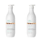 milk_shake Volumizing Shampoo & Conditioner Duo — 1 L + 1 L duo: shampoo and conditioner side by side, plain white background