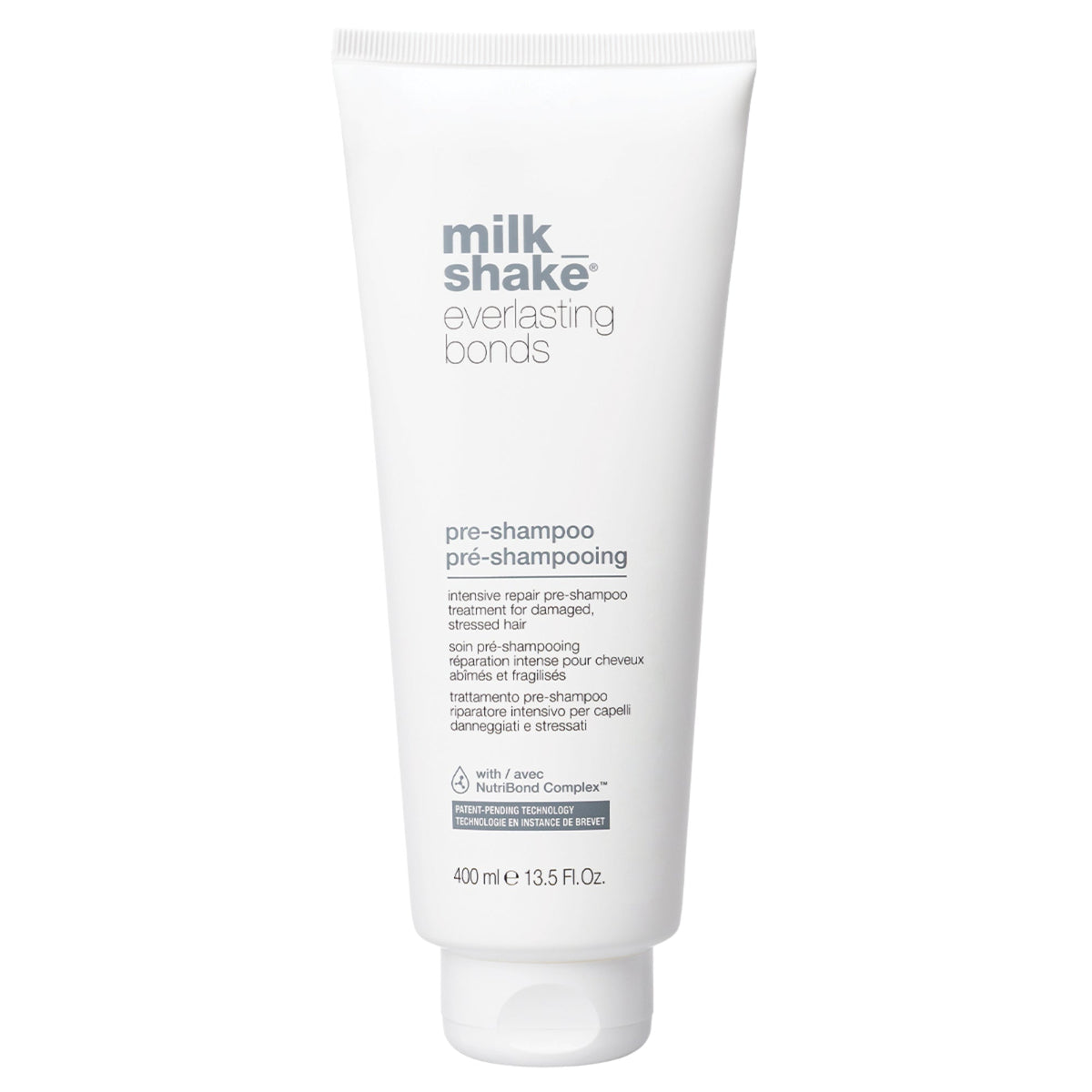 milk_shake Everlasting Bonds Intensive Repair Pre-Shampoo Treatment — 400 ml brand packshot, plain background