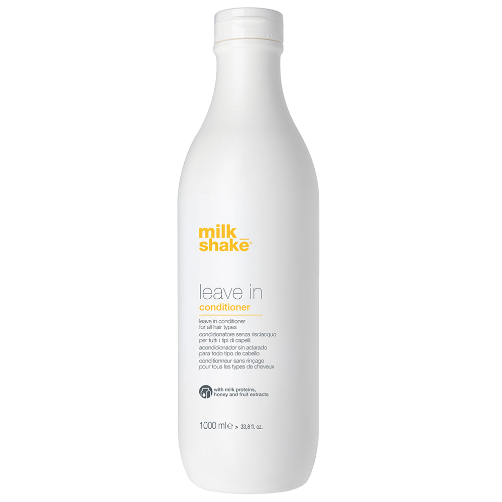 milk_shake Leave In Conditioner Treatment — 1 litre brand packshot, plain background