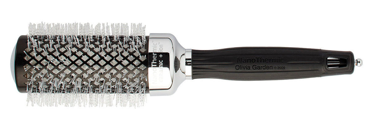 Olivia Garden NanoThermic Eclipse Round Brush — 44 mm (1 3/4"), plain white background