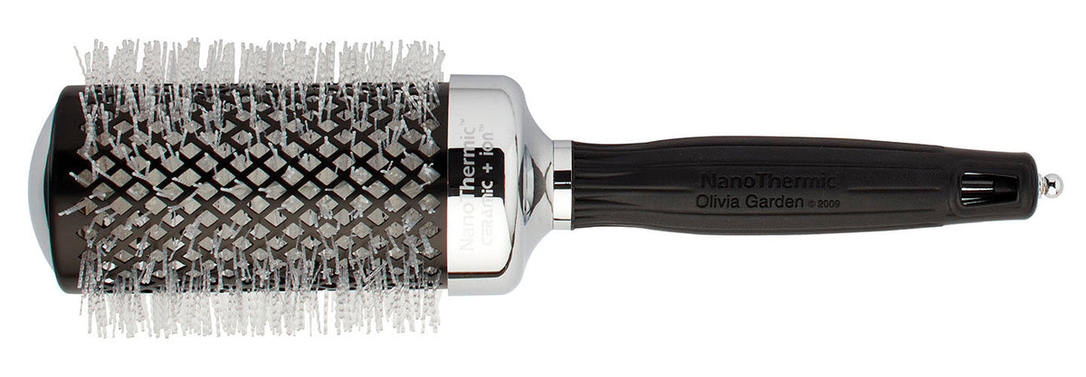 Olivia Garden NanoThermic Eclipse Round Brush — 54 mm (2 1/8"), plain white background