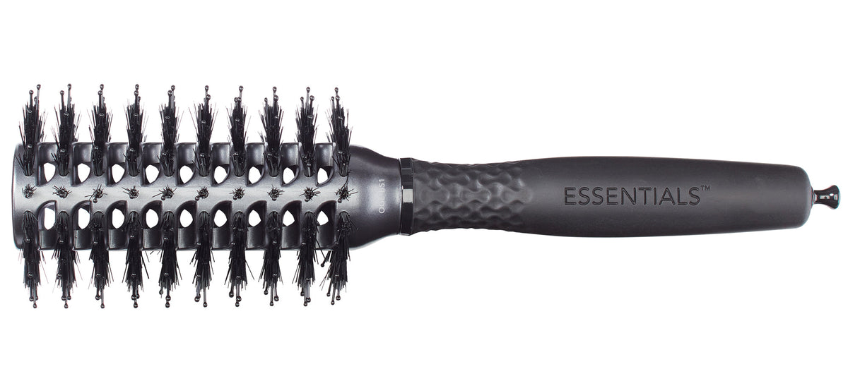 Olivia Garden Essentials Styling Round Smoothing Brush — product on a plain white background