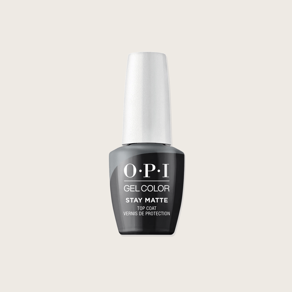 OPI GelColor Stay Matte Top Coat — official OPI product image