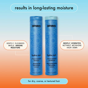 Amika Hydro Rush Intense Moisture Conditioner with Hyaluronic Acid