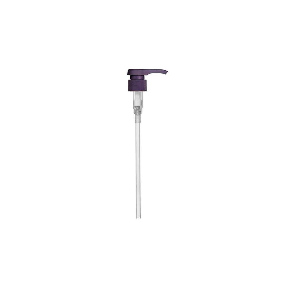Pai-Shau Liter Pump — purple dispensing pump with dip tube for 1 L bottles