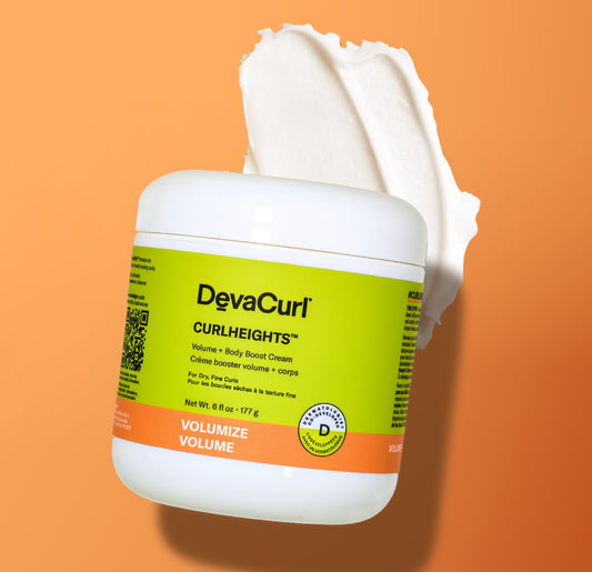 DevaCurl CurlHeights Cream – Lightweight Volume & Body Styler | 177 g