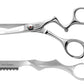 Olivia Garden PrecisionCut Shear & Thinner Case Deal — 5" / Right-handed, plain white background