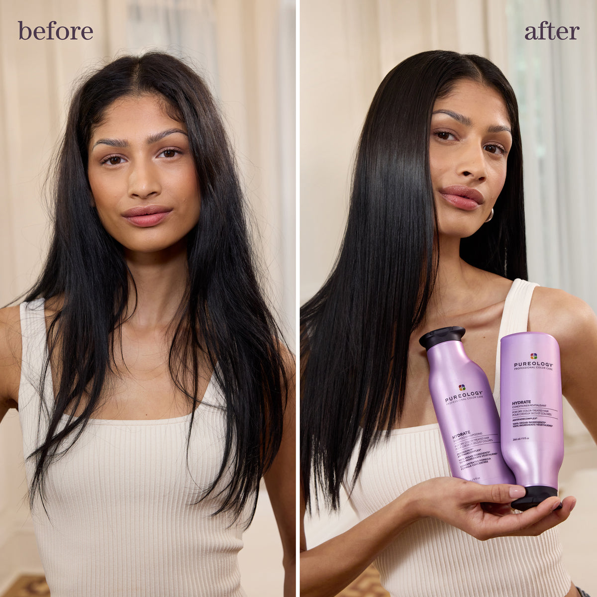 Pureology Hydrate Shampoo – before and after results (3)