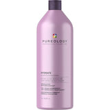 Pureology Hydrate Shampoo 33.8 oz – Sulfate-Free Moisture Care for Dry, Color-Treated Hair