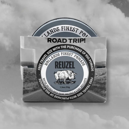 Reuzel Road Trip Extreme Hold Matte Pomade Duo – clean exact 95 g + 35 g kit