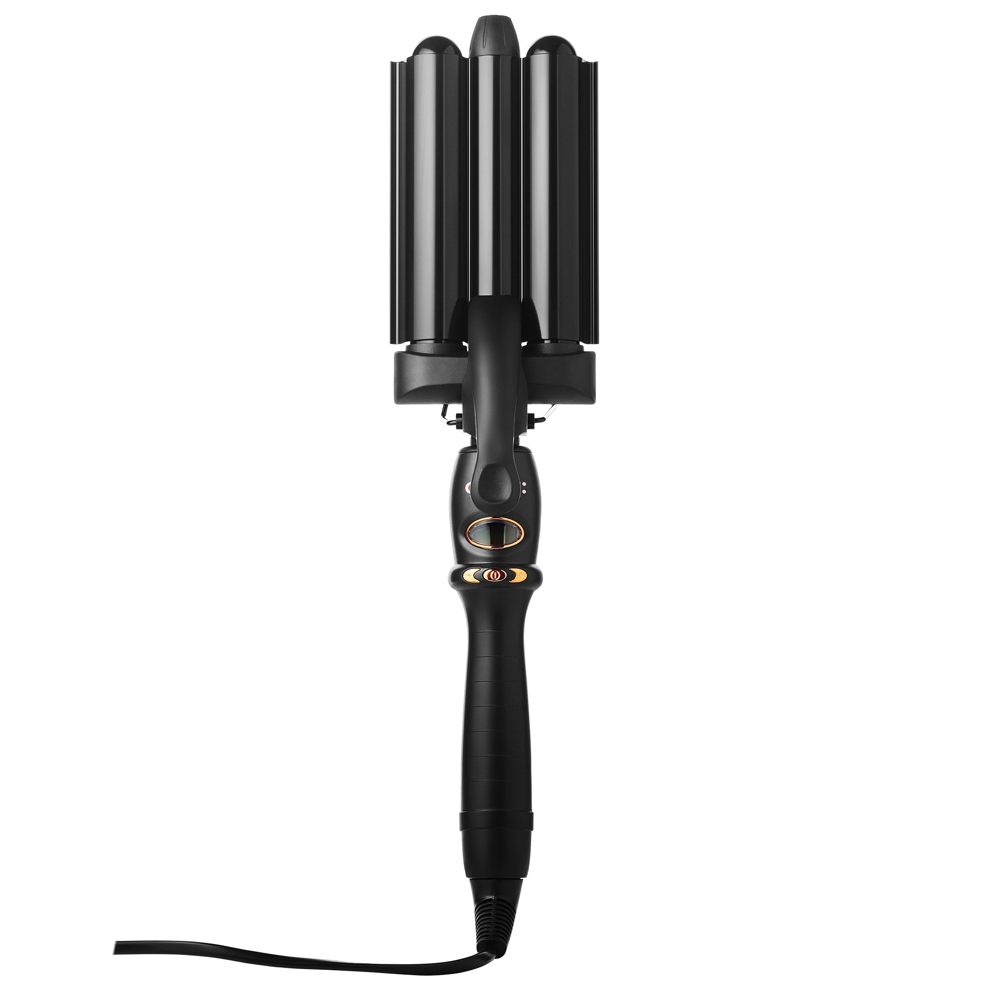 Amika High Tide Deep Waver – Tourmaline Ceramic Triple-Barrel Hair Tool for Effortless Beach Waves