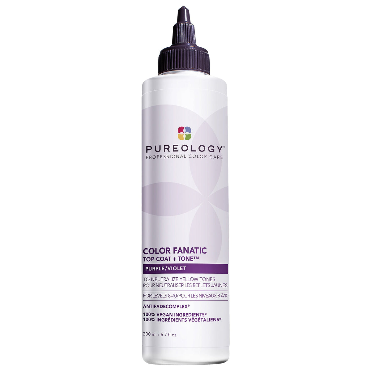 Pureology Color Fanatic Top Coat + Tone  Hair Gloss 200ml