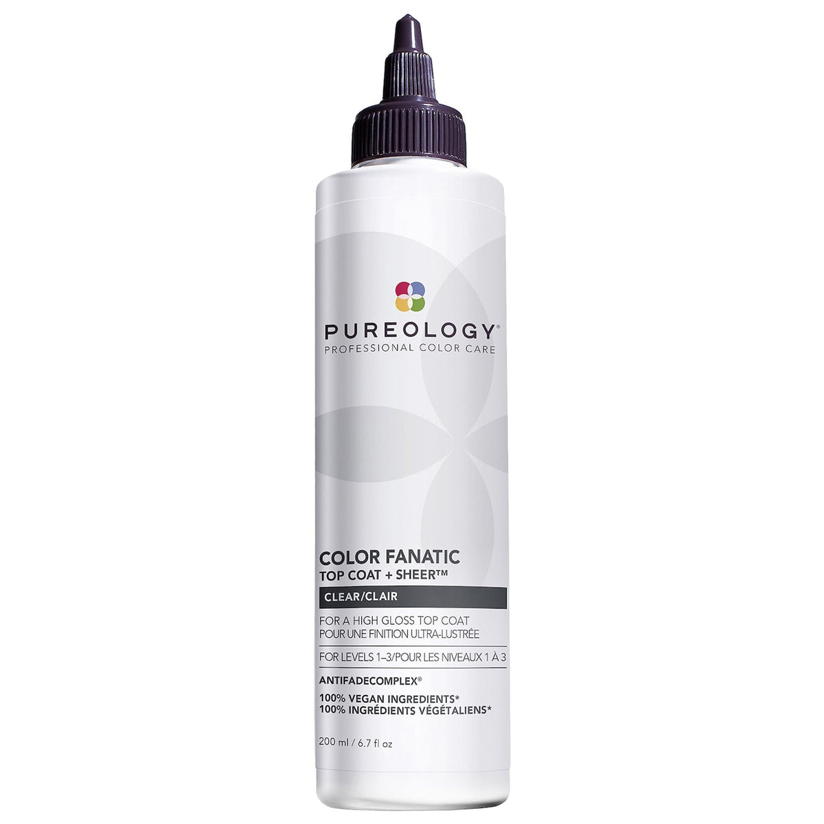 Pureology Color Fanatic Top Coat Tone Purple – front packshot on white