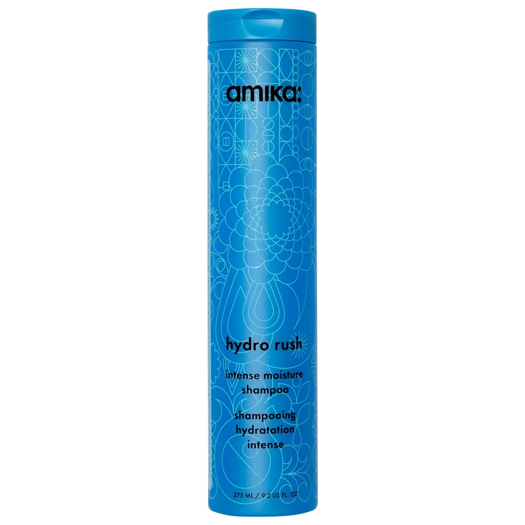 Amika Hydro Rush Intense Moisture Shampoo with Hyaluronic Acid