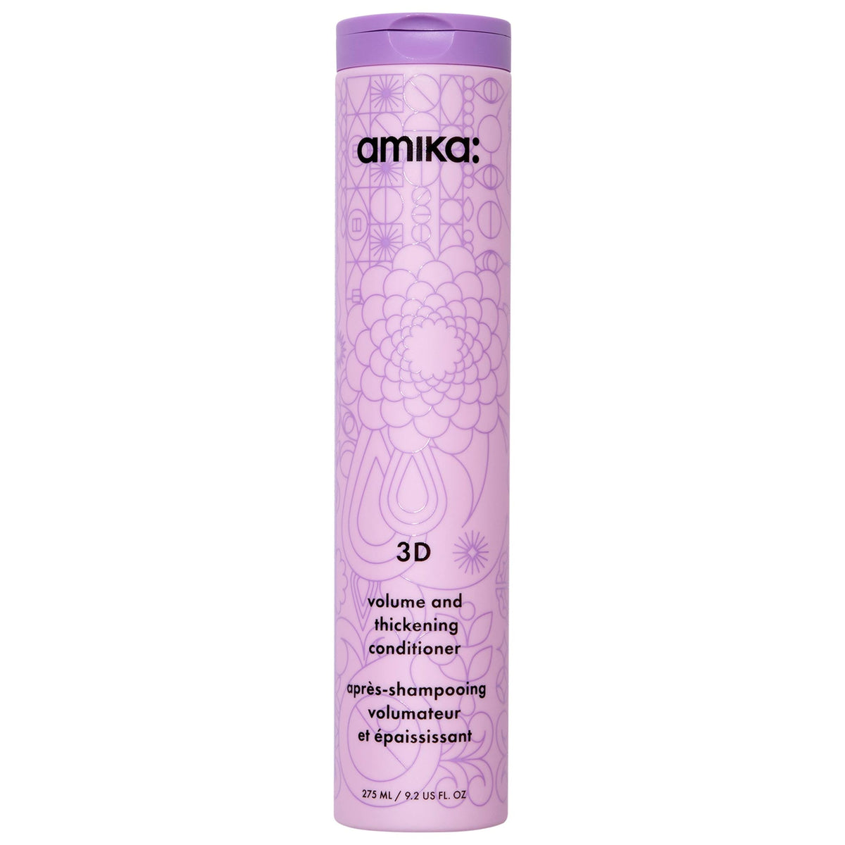 Amika - 3 D - Après-shampooing volumateur et épaississant | 10 oz | 