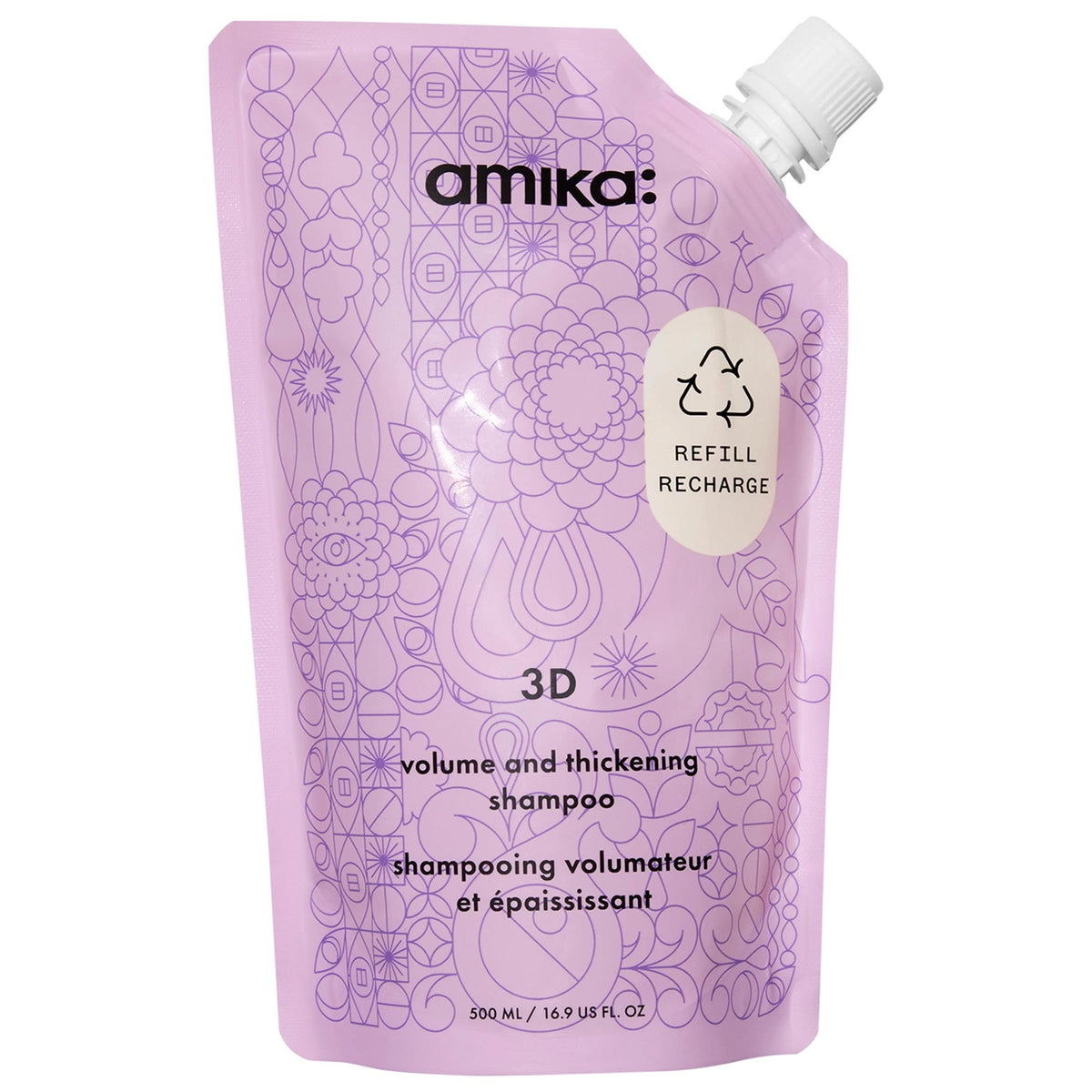 amika 3D Volume And Thickening Shampoo