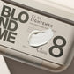 BLONDME Clay Lightener 8 350g — new-livery tub lid close-up showing the numeral 8, clay texture swatch, 350 g net and the Schwarzkopf Bonding mark