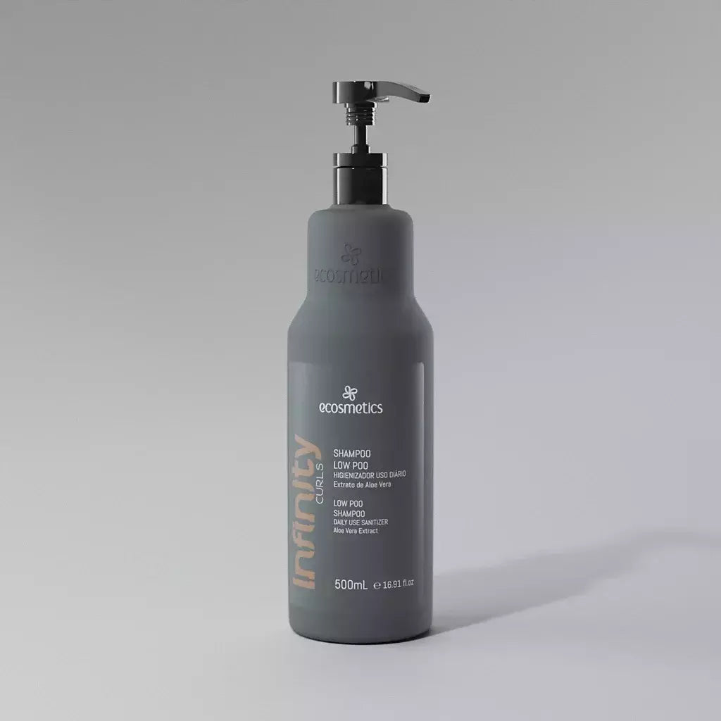 E Cosmetics Low Poo Shampoo – Gentle Cleanser for Curly & Coily Hair