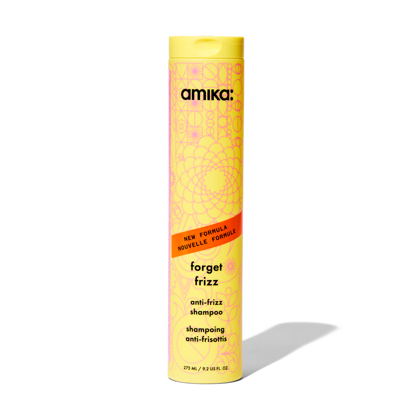 Amika Forget Frizz Shampoo – 72-Hour Frizz Control 275 ml