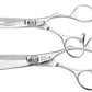 Olivia Garden SilkCut Shear & Thinner Case Deal — 5" / Right-handed, plain white background