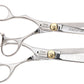 Olivia Garden SilkCut Shear & Thinner Case Deal — 5.75" / Left-handed, plain white background