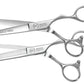 Olivia Garden SilkCutPRO Shear & Thinner Kit — 6.5", plain white background