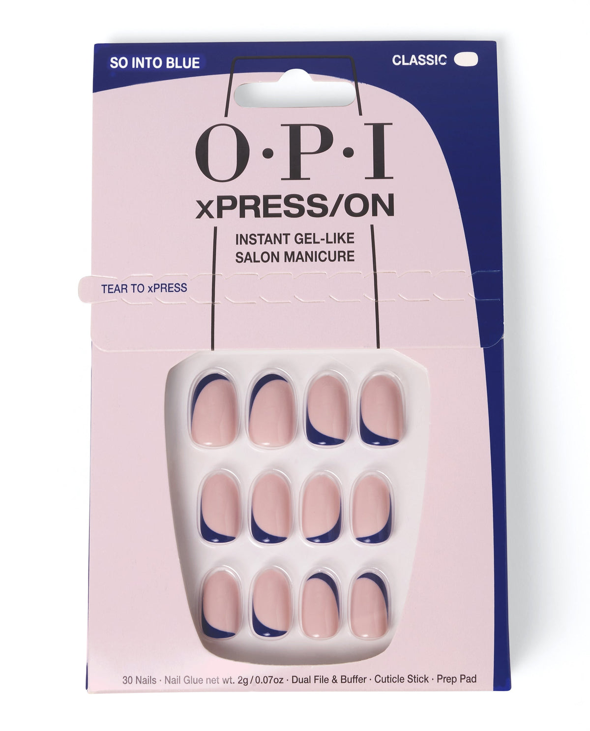OPI xPRESS/ON — So Into Blue, official OPI product image