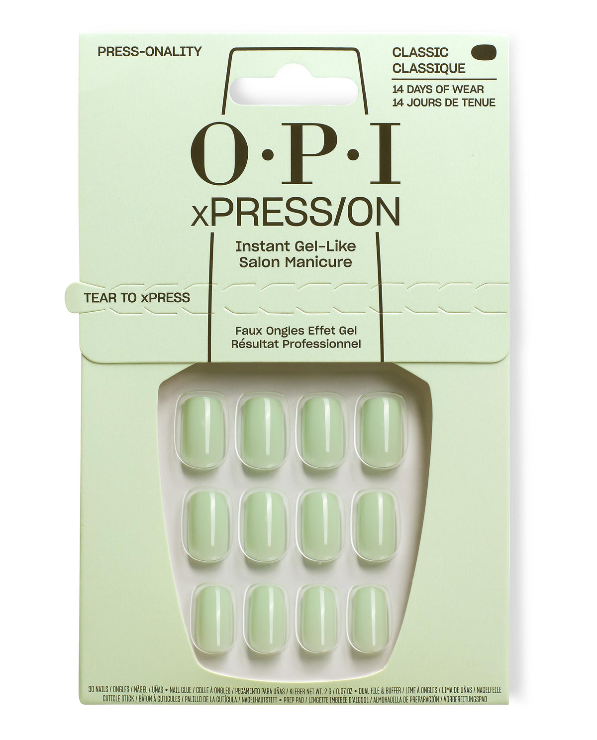 OPI xPRESS/ON — Press-onality, official OPI product image