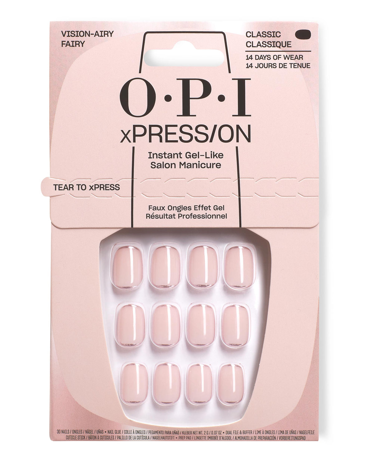 OPI xPRESS/ON — Vision-airy Fairy, official OPI product image