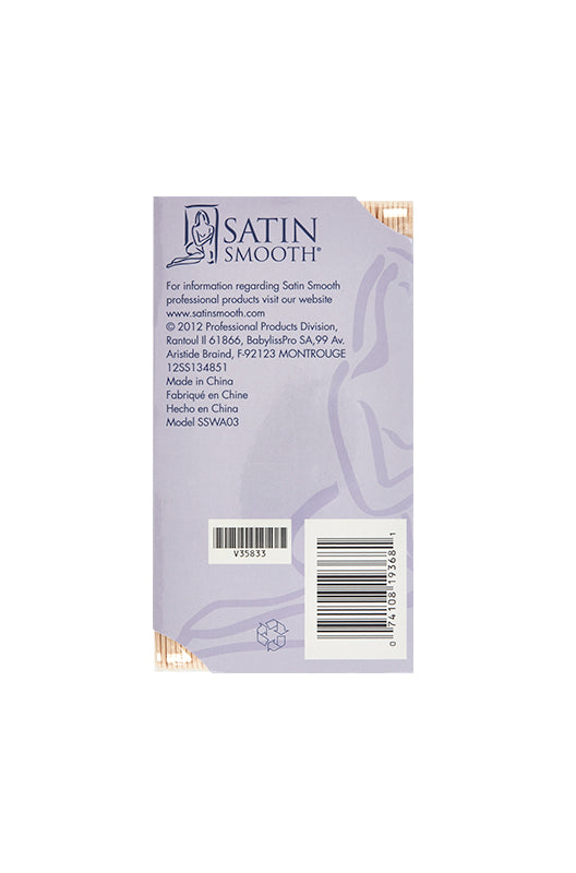 Large WOOD Applicators — back of pack showing directions and ingredients