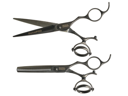Olivia Garden SwivelPro Shear & Thinner Case Deal — 6.5", plain white background