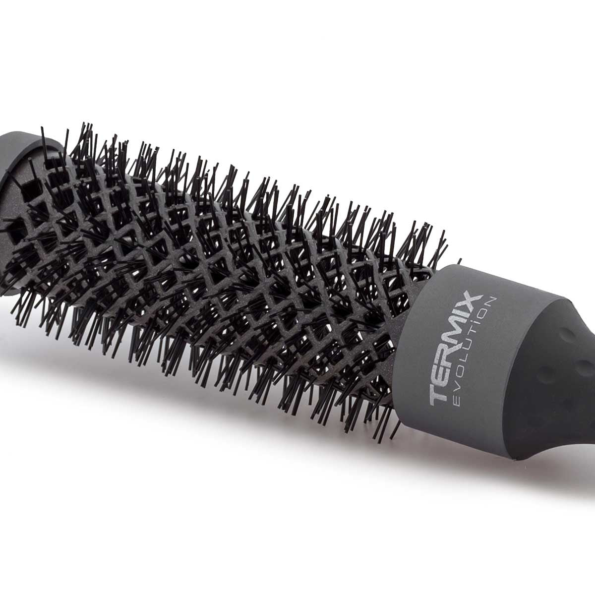 Termix Evolution Plus firm ionized nylon bristles, close-up