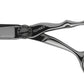 Tondeo Mythos Black Offset Haircutting Scissors — 5.5 in
