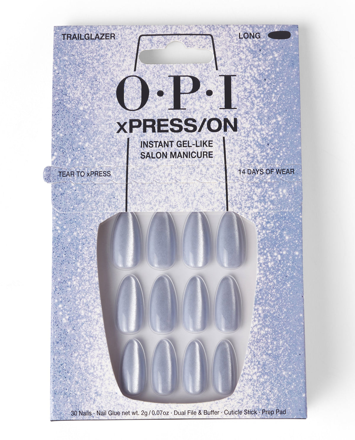 OPI xPRESS/ON — Trailglazer – Long, official OPI product image