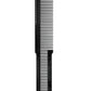 Wahl Large Flat Top Barber Comb – White / Black — product image 2
