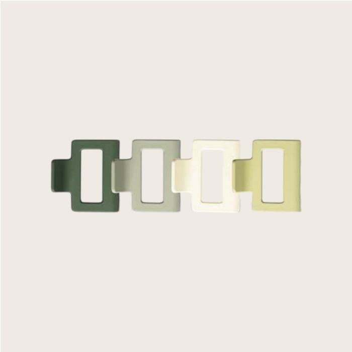 Pinces Baby Klaws couleur sage – 4/pqt