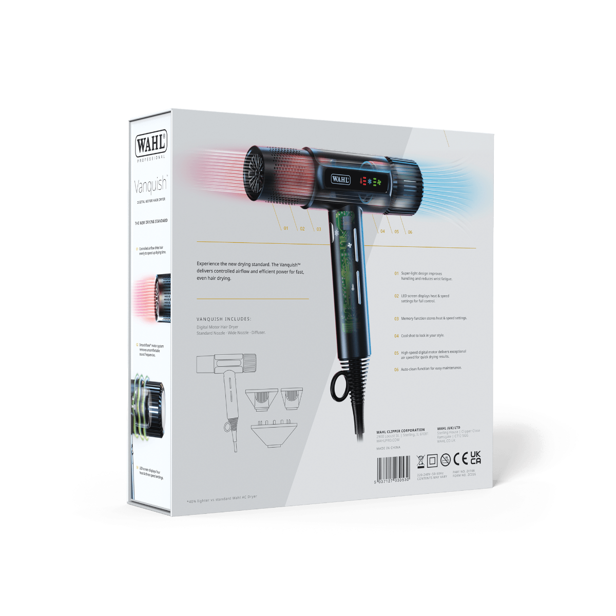 Wahl Vanquish Hair Dryer – 3 Colours — product image 9