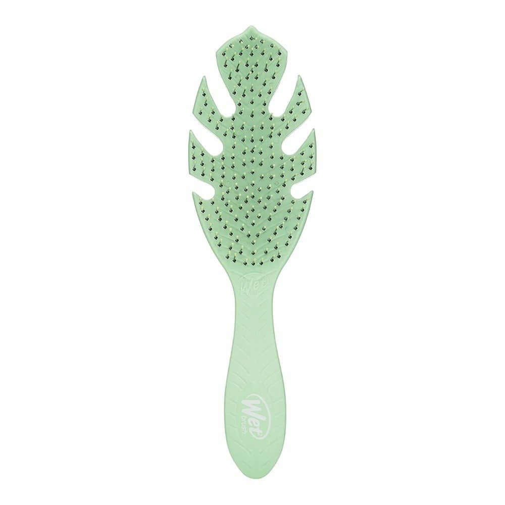 Wetbrush Go Green Detangler — Green – Tea tree oil detangling brush, product photo