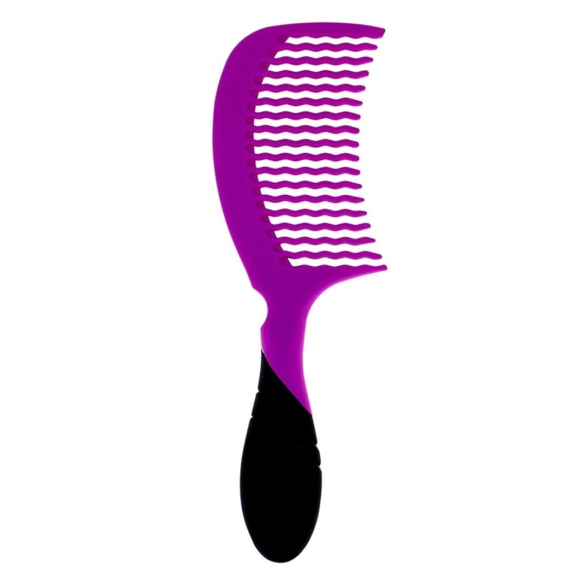 Wetbrush Pro Detangling Comb — Purple detangling comb, product photo