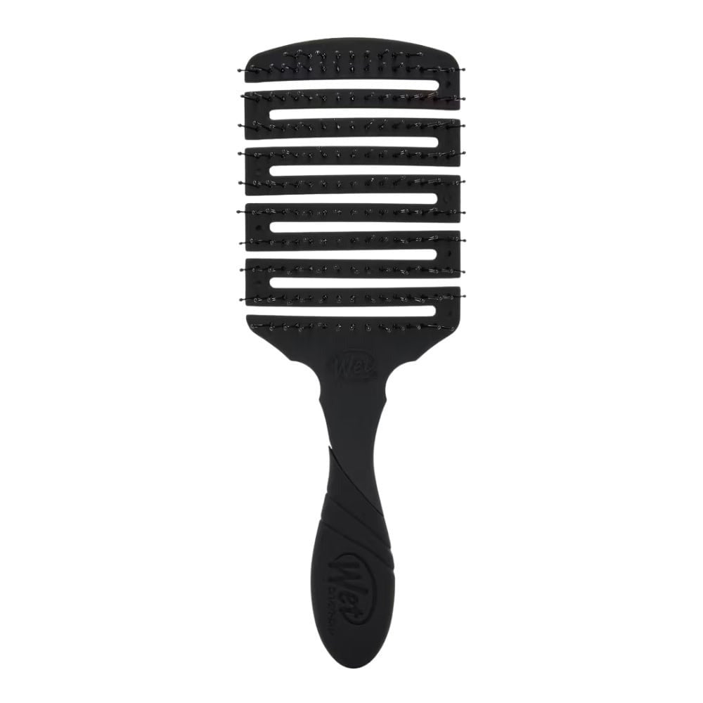 Wetbrush Pro Flex Dry Paddle — Frost Black paddle brush, product photo