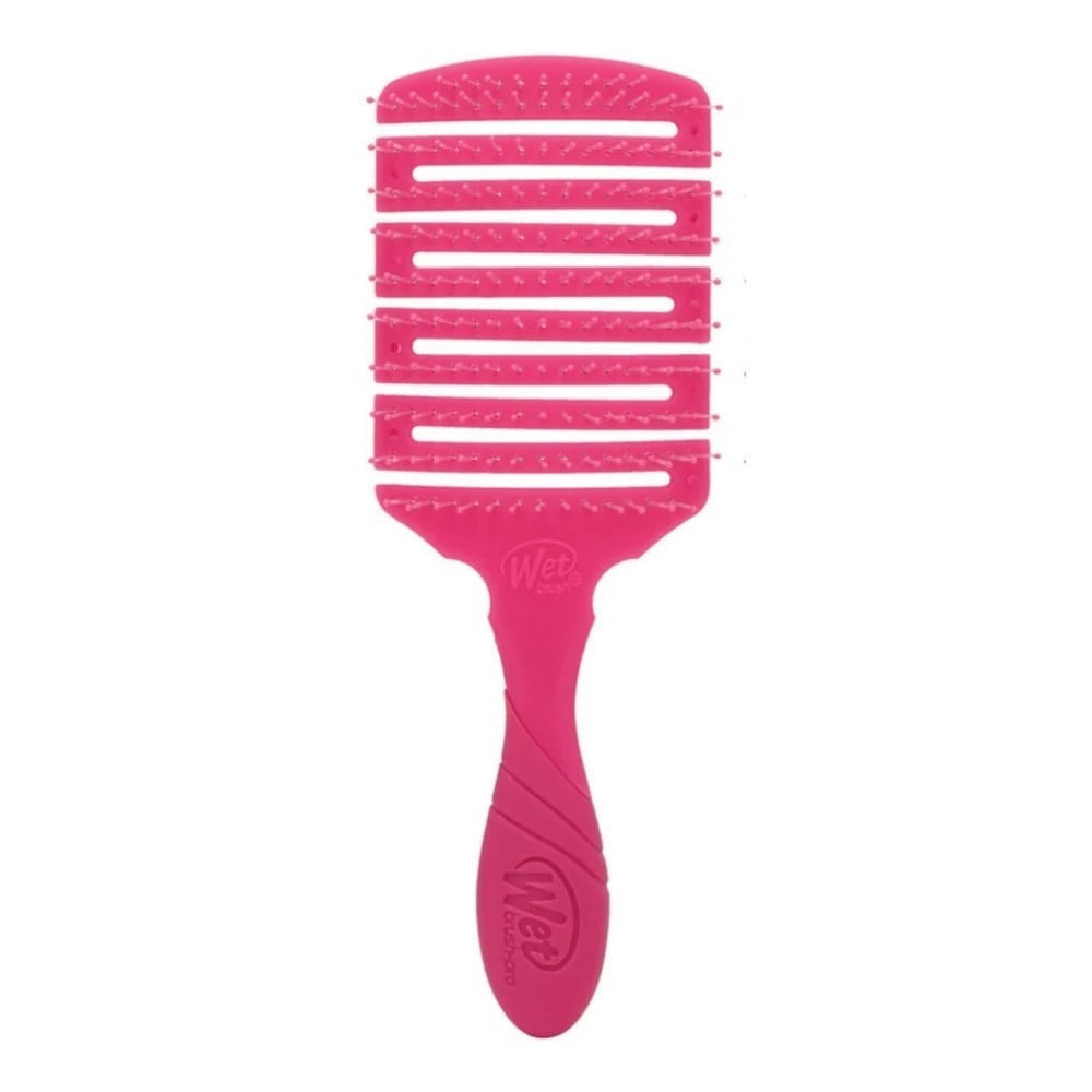 Wetbrush Pro Flex Dry Paddle — Frost Pink paddle brush, product photo