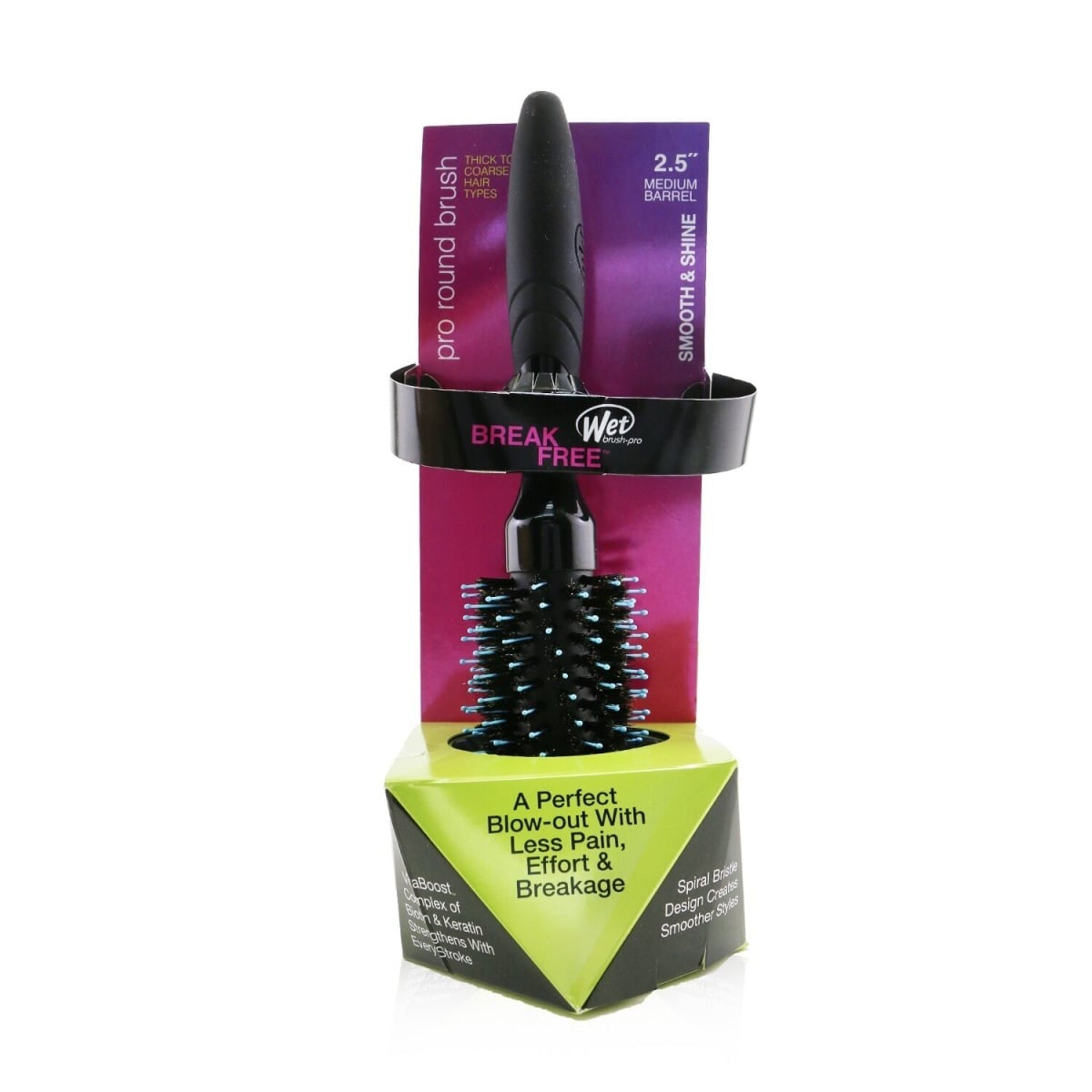 Wetbrush Pro Smooth & Shine Round Brush — Thick to coarse round brush, product photo