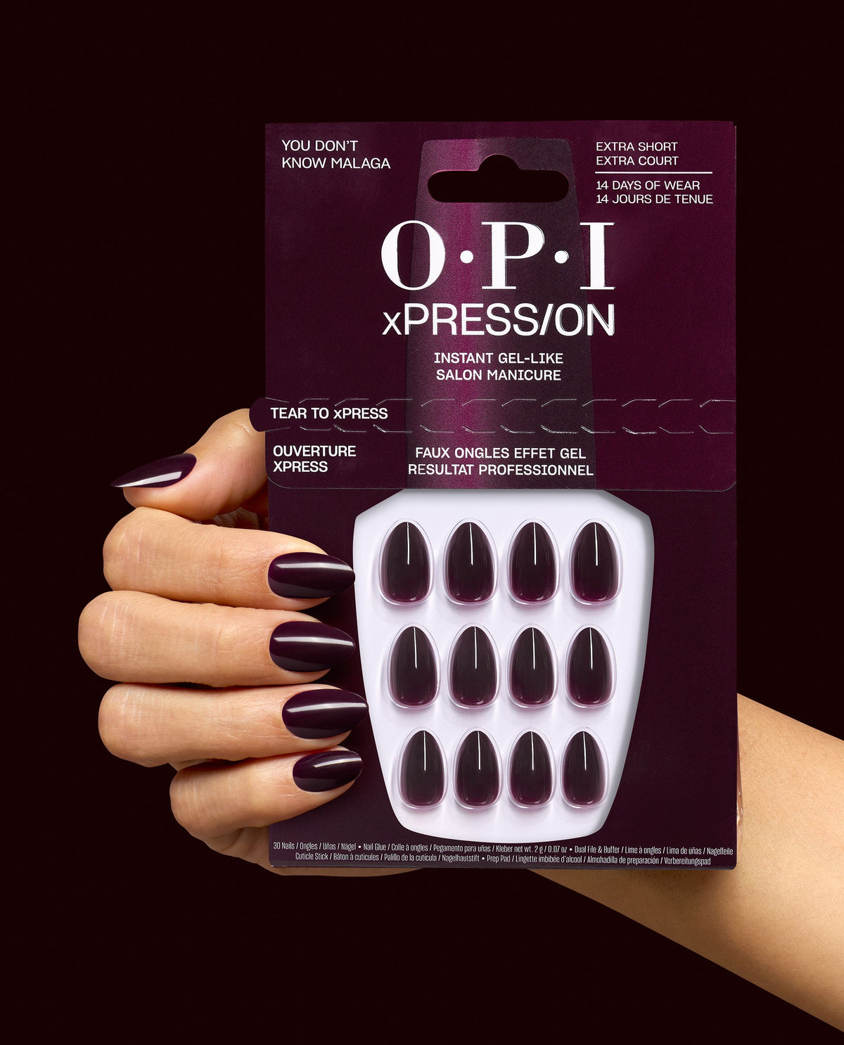 OPI xPRESS/ON — You Don't Know Malaga, official OPI product image