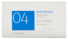 04 SHEDDING HAIR REPAIR AMPOULES - ProCare Outlet by Biotop