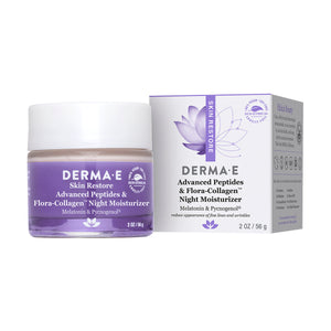 Advanced Peptides & Flora-Collagen™ Night Moisturizer - by DERMA E |ProCare Outlet|
