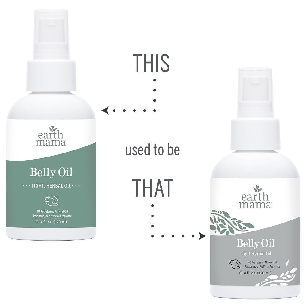 Belly Oil 4 fl. oz. (120 ml) - ProCare Outlet by Earth Mama