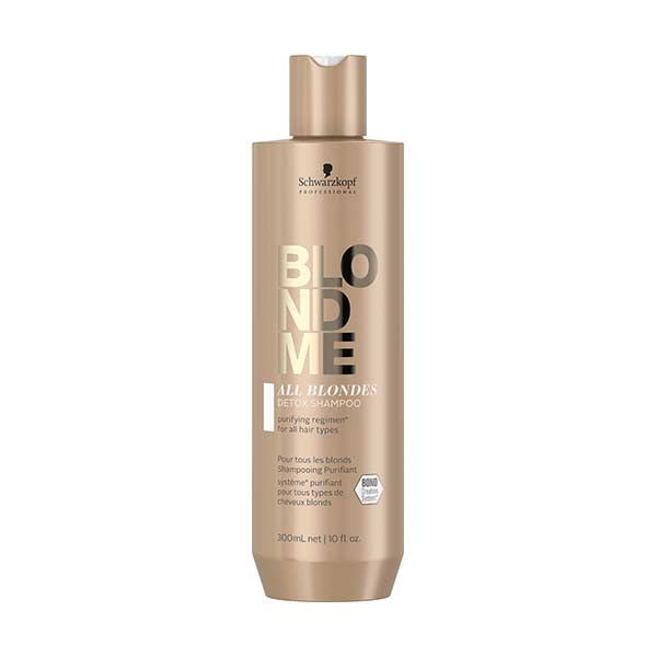 Schwarzkopf Professional Blondme Shampooing détoxifiant pour toutes les blondes 300 ml